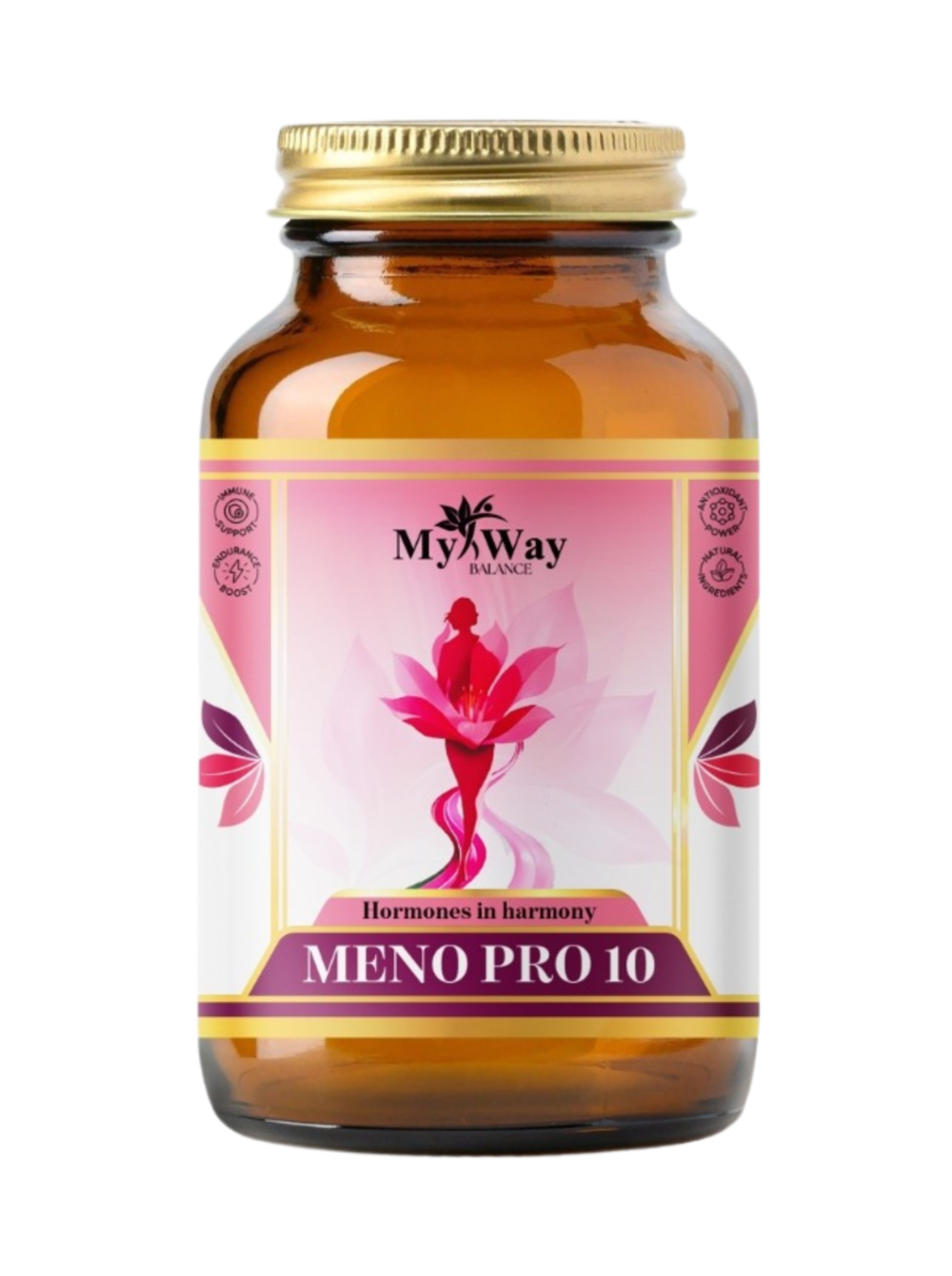 MENO PRO 10 – Натурална подкрепа за женския хормонален баланс и менопауза! - Image 1